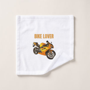 Fahrradliebhaber Motorrad T-Shirt Sport Bike Fah Waschlappen