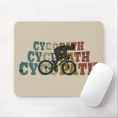 Fahrradlustige Mousepad (Mit Mouse)