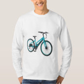 Fahrradmännliche T - Shirt (Vorderseite)