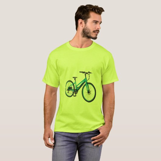 Fahrradmännliche T - Shirt (Vorne ganz)