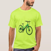 Fahrradmännliche T - Shirt (Vorderseite)