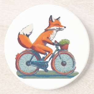 Fahrradmarke Fox Getränkeuntersetzer