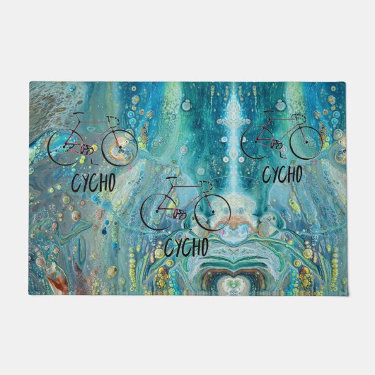 Fahrradmatte Fußmatte (Vorderseite)