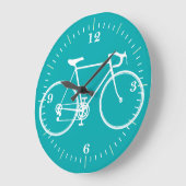 Fahrradmauer Große Wanduhr (Winkel)