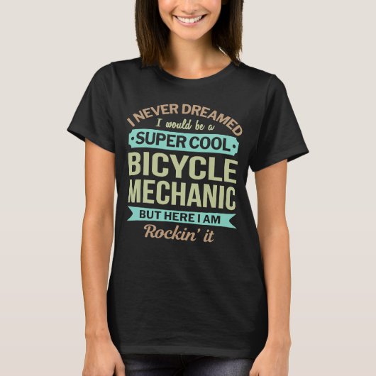 Fahrradmechanik T-Shirt (Vorderseite)