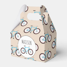 Fahrradmuster Individuelle Name Geschenkschachtel