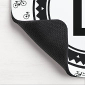 Fahrradmuster Mousepad (Ecke)