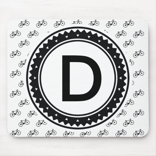 Fahrradmuster Mousepad (Vorne)
