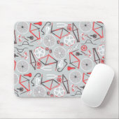 Fahrradmuster Mousepad (Mit Mouse)