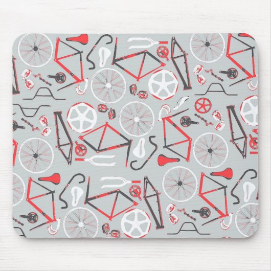 Fahrradmuster Mousepad (Vorne)