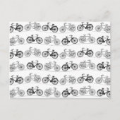 Fahrradmuster Postkarte (Vorderseite)