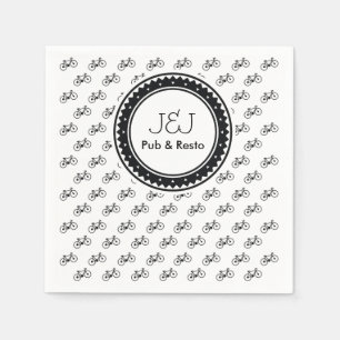 Fahrradmuster Serviette