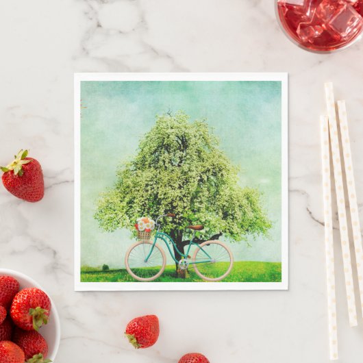 Fahrradpapier Napkin Serviette (Beispiel)