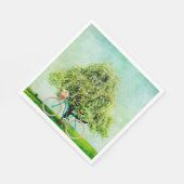 Fahrradpapier Napkin Serviette (Ecke)