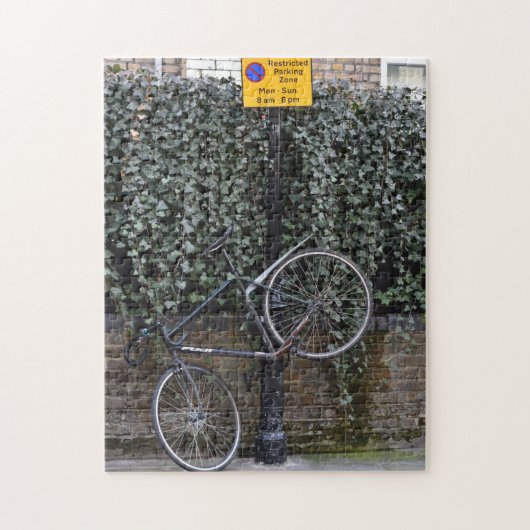 Fahrradparkplatz, Pavillon Road, Chelsea, Vereinig Puzzle (Vertikal)