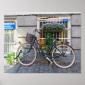 Fahrradparkverbot, Kopenhagen, Dänemark Poster (Vorne)