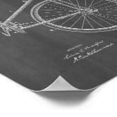 Fahrradpatent - Halbpension Poster (Ecke)