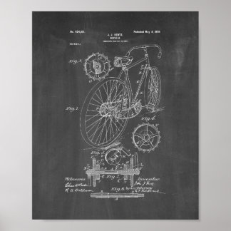 Fahrradpatent - Halbpension Poster