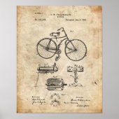 Fahrradpatent Poster (Vorne)