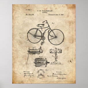 Fahrradpatent Poster