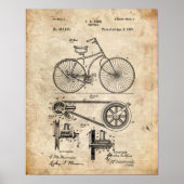 Fahrradpatent Poster (Vorne)