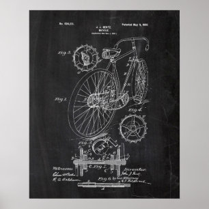 Fahrradpatent Poster