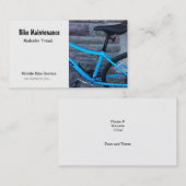 Fahrradpflege Visitenkarte (Vorne/Hinten)