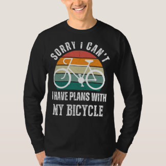 Fahrradpläne T-Shirt: Pedal Spaß & Lässig Style On T-Shirt
