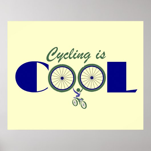 Fahrradposter drucken poster (Vorne)
