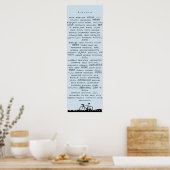 Fahrradposter Poster (Küche)