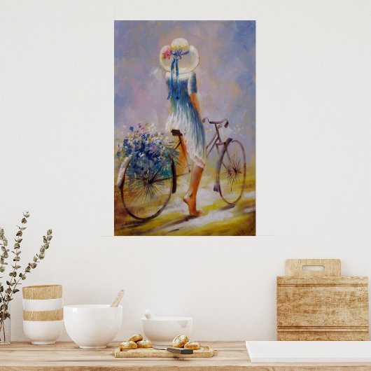 Fahrradposter Poster (Küche)