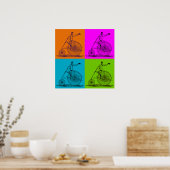 Fahrradposter Poster (Küche)