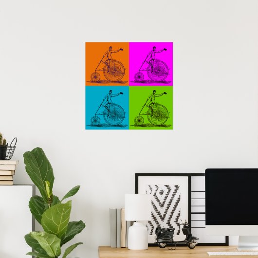 Fahrradposter Poster (Heimbüro)