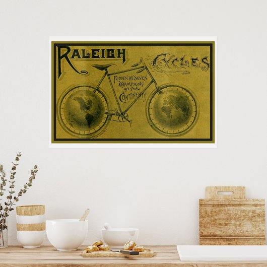 Fahrradposter Poster (Küche)