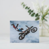 Fahrradpostkarte Postkarte (Stehend Vorderseite)