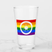 Fahrradrad Glas (Vorderseite)