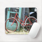 Fahrradrad Radfahren Altes Schild Mousepad (Mit Mouse)