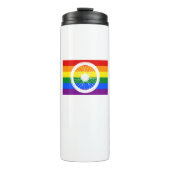 Fahrradrad Thermosbecher (Vorderseite)