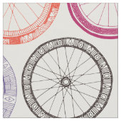 Fahrradräder Stoff (Nahaufnahme)