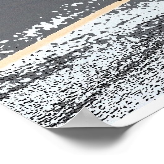 Fahrradrennen 36 x 24 Poster (Ecke)