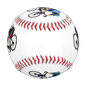 Fahrradrennen Baseball (Rückseite)