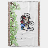 Fahrradrennen Decke (Vorderseite Vertikal)