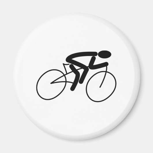 Fahrradrennen Magnet (Vorne)