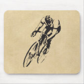 Fahrradrennen Mousepad (Vorne)