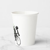Fahrradrennen pappbecher (Links)