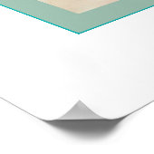 Fahrradrennen Poster (Ecke)