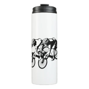 Fahrradrennen Thermosbecher
