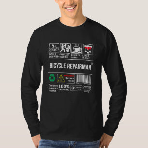 Fahrradreparaturfähigkeiten inklusive Problemlösun T-Shirt
