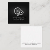 Fahrradreparaturfahrer Quadratische Visitenkarte (Vorne/Hinten)