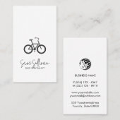 Fahrradreparaturfahrerkarte Visitenkarte (Vorne/Hinten)